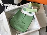 Kitlife Hermes Clemence Evelyne PM Bag Green 29x30x8cm - 1