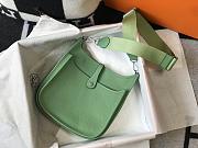 Kitlife Hermes Clemence Evelyne PM Bag Green 29x30x8cm - 5