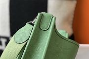 Kitlife Hermes Clemence Evelyne PM Bag Green 29x30x8cm - 3