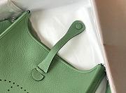 Kitlife Hermes Clemence Evelyne PM Bag Green 29x30x8cm - 2