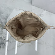 Kitlife Dior Adiorable Mini Bucket Bag Beige Cannage Lambskin 20x22x5.5cm - 6