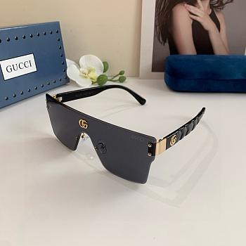 Kitlife Gucci Square Frame Sunglasses Black