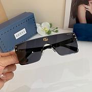 Kitlife Gucci Square Frame Sunglasses Black - 6