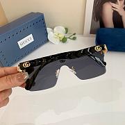 Kitlife Gucci Square Frame Sunglasses Black - 3