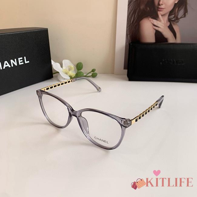 Kitlife Chanel Classic Anti-Blue Light Optical Glasses Grey - 1