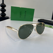 Kitlife Bottega Veneta Aviator Sunglasses Green Lens - 6