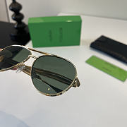 Kitlife Bottega Veneta Aviator Sunglasses Green Lens - 5