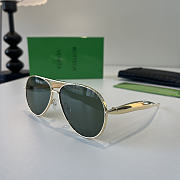 Kitlife Bottega Veneta Aviator Sunglasses Green Lens - 4