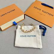 Kitlife Louis Vuitton LV Script Bracelet Gold - 2