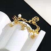 Kitlife Louis Vuitton Monogram Bracelet With Pearl  - 6