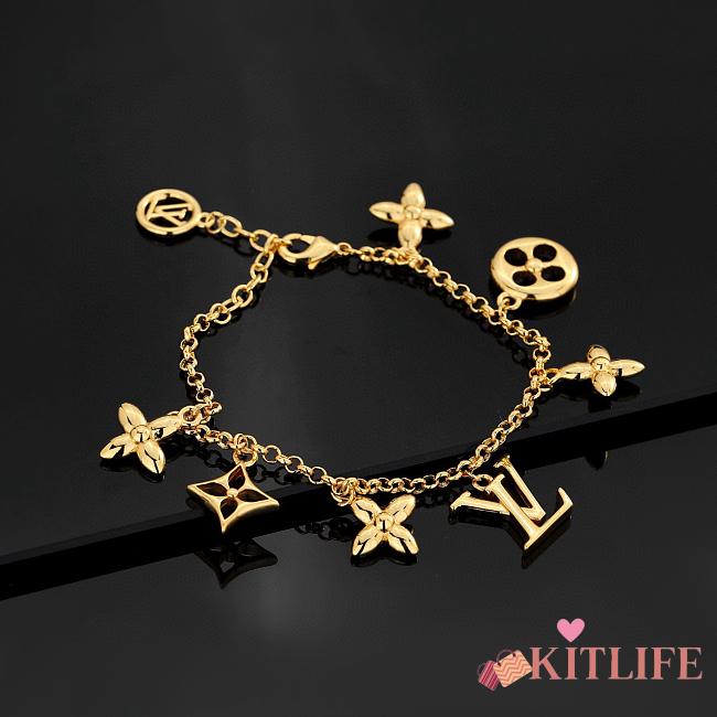 Kitlife Louis Vuitton Twig Bracelet Gold - 1