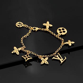 Kitlife Louis Vuitton Twig Bracelet Gold