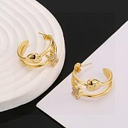 Kitlife Celine Triumph Earrings Gold - 6