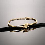 Kitlife Celine Arc de Triomphe Bangle Gold - 4