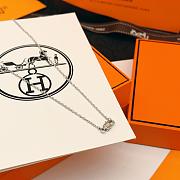 Kitlife Hermes Constellation Bag Silver Necklace  - 3