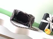 Kitlife Chanel 25C Drawstring Bucket Hobo Bag Bag Dark Brown Glossy Calfskin AS5631 20x22x12.5cm  - 5