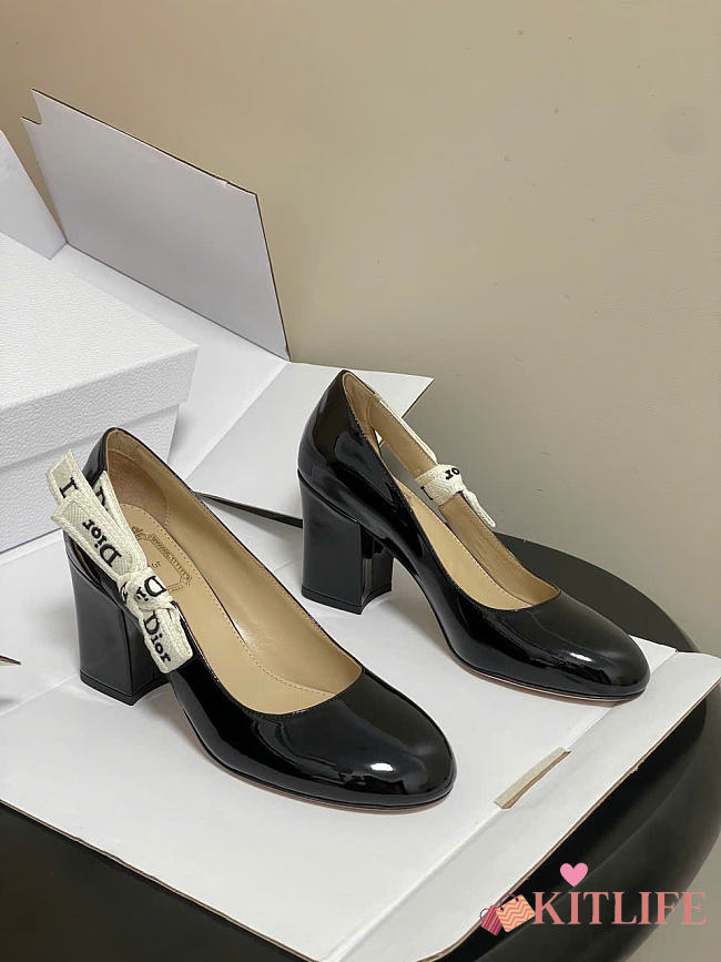 Kitlife Dior J'Adior Pump Black Patent Calfskin - 1