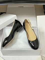 Kitlife Dior J'Adior Ballet Flat Black Patent Calfskin - 3