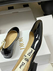Kitlife Dior J'Adior Ballet Flat Black Patent Calfskin - 2
