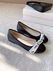 Kitlife Dior J'Adior Ballet Flat Black Lambskin - 1
