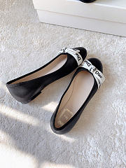 Kitlife Dior J'Adior Ballet Flat Black Lambskin - 3