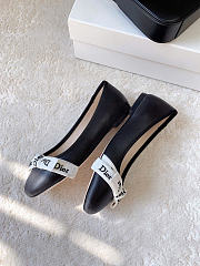 Kitlife Dior J'Adior Ballet Flat Black Lambskin - 2