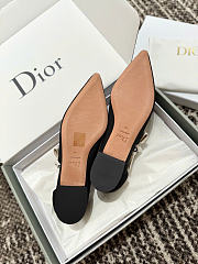 Kitlife Dior J'Adior Ballet Flat Black Technical Fabric - 6