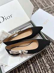 Kitlife Dior J'Adior Ballet Flat Black Technical Fabric - 3