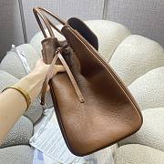 Kitlife Chanel Large Shopping Bag Brown Calfskin & Gold-Tone Metal AS6289 33x43x17.5cm - 5