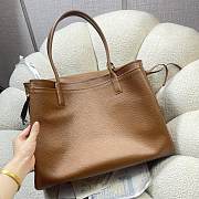 Kitlife Chanel Large Shopping Bag Brown Calfskin & Gold-Tone Metal AS6289 33x43x17.5cm - 6