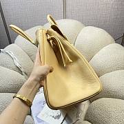 Kitlife Chanel Large Shopping Bag Yellow Calfskin & Gold-Tone Metal AS6289 33x43x17.5cm - 3