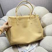 Kitlife Chanel Large Shopping Bag Yellow Calfskin & Gold-Tone Metal AS6289 33x43x17.5cm - 2