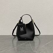 Kitlife Celine Small Hobo Bag In Black Supple Smooth Calfskin 10133 18x31x6cm  - 1