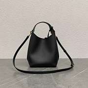 Kitlife Celine Small Hobo Bag In Black Supple Smooth Calfskin 10133 18x31x6cm  - 6