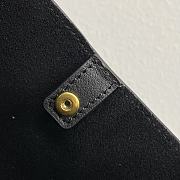 Kitlife Celine Small Hobo Bag In Black Supple Smooth Calfskin 10133 18x31x6cm  - 5