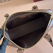 Kitlife Gucci Borsetto Medium Boston Bag Brown Leather 866732 28x15x10cm  - 3
