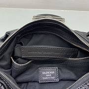 Kitlife Balenciaga Shoulder Bag Small In Black Arena Lambskin 850729 28x16x5cm - 3