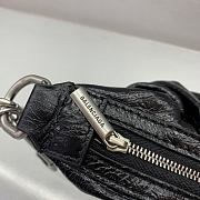 Kitlife Balenciaga Shoulder Bag Small In Black Arena Lambskin 850729 28x16x5cm - 5