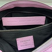 Kitlife Balenciaga Shoulder Bag Small In Pink Arena Lambskin 850729 28x16x5cm  - 2