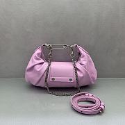 Kitlife Balenciaga Shoulder Bag Small In Pink Arena Lambskin 850729 28x16x5cm  - 3