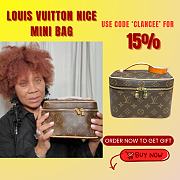 Kitlife Louis Vuitton Nice Mini Bag M44495 20x13.5x12cm - 1