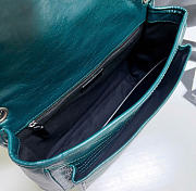 Kitlife Saint Laurent Large Niki Calfskin Green Leather Bag 498883 32x24x10cm - 5