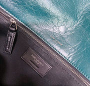 Kitlife Saint Laurent Large Niki Calfskin Green Leather Bag 498883 32x24x10cm - 3