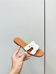 Kitlife Celine Marina Arc de Triomphe Mules White & Brown - 6