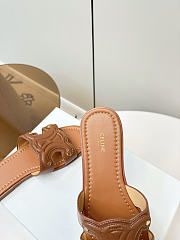 Kitlife Celine Marina Arc de Triomphe Mules Brown - 4