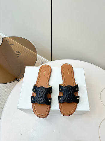 Kitlife Celine Marina Arc de Triomphe Mules Black & Brown