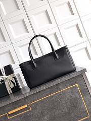 Kitlife Chanel Cerf Small Tote Bag Black Gold Hardware 17.5x32x13cm - 3