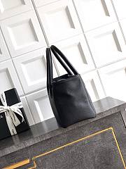 Kitlife Chanel Cerf Small Tote Bag Black Gold Hardware 17.5x32x13cm - 5