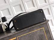 Kitlife Chanel Cerf Large Tote Bag Black Gold Hardware 24x36x14cm  - 2