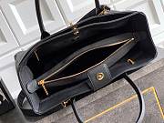 Kitlife Chanel Cerf Large Tote Bag Black Gold Hardware 24x36x14cm  - 5